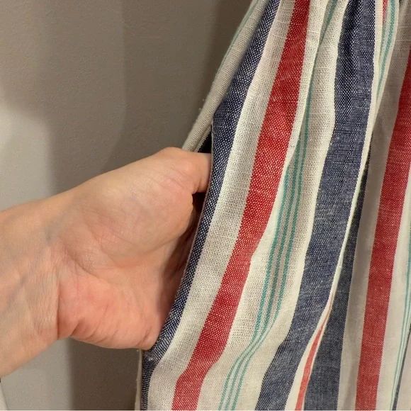 Hailey & Co. Striped Sleeveless Dress with Pockets - Size Small - Picture 4 of 6